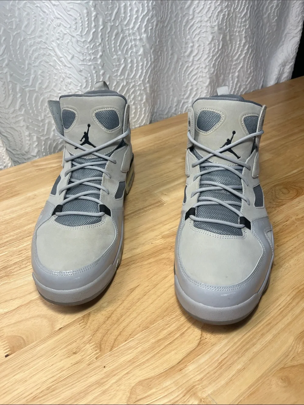 Jordan 555475-003 Flight Club 91 Cool Grey Black Shoes Men Size 11